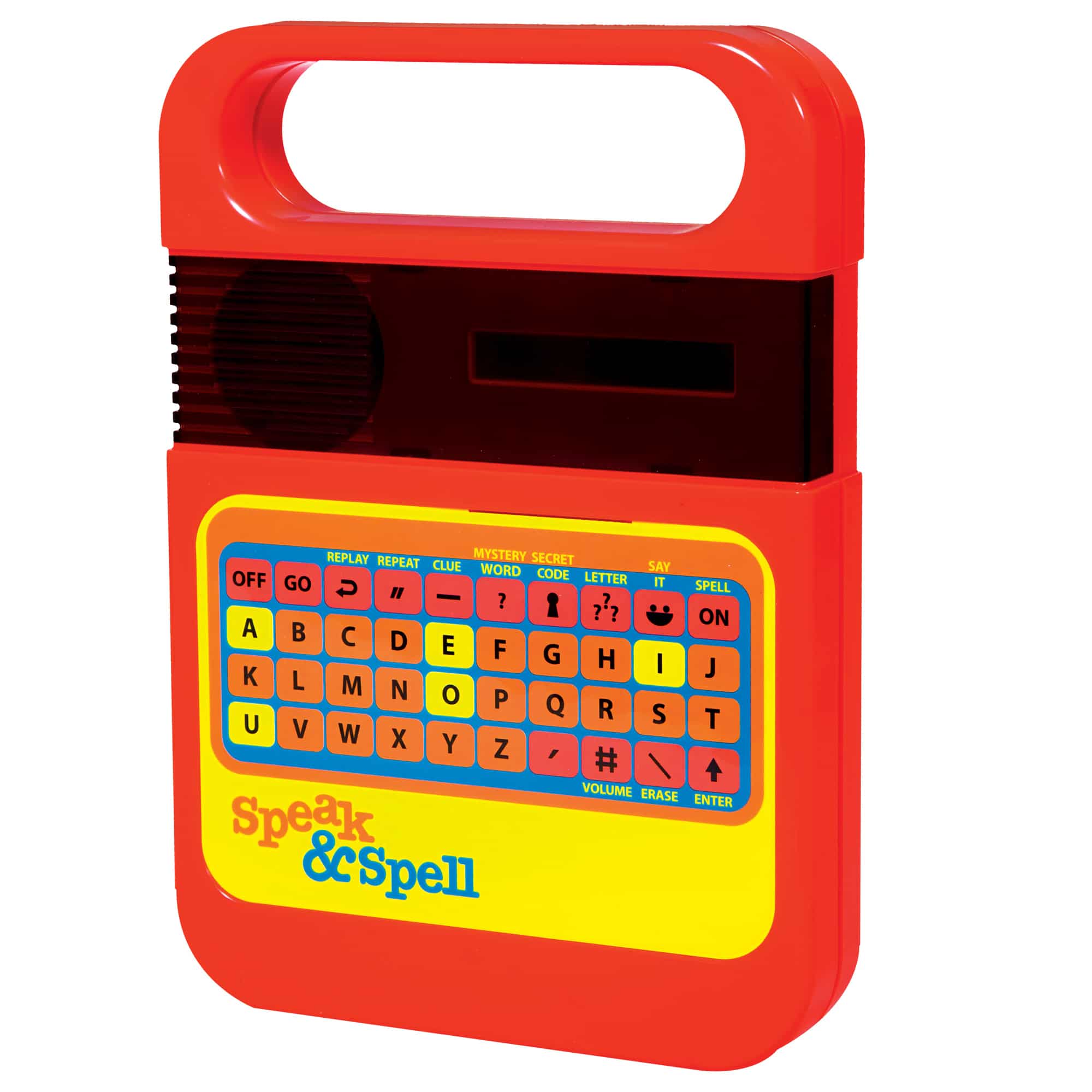 Retro Style Speak And Spell Front Angle Left