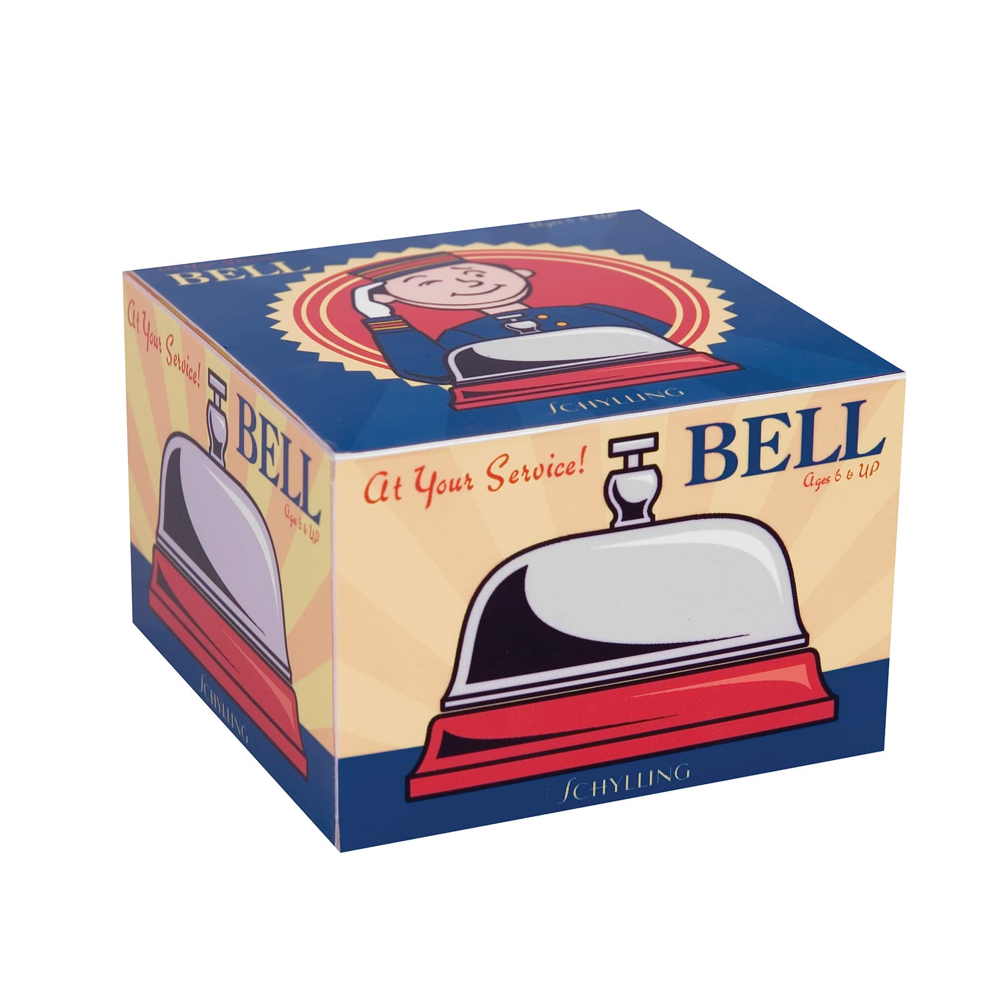 At Your Service Bell - Package Front Top Angle Right