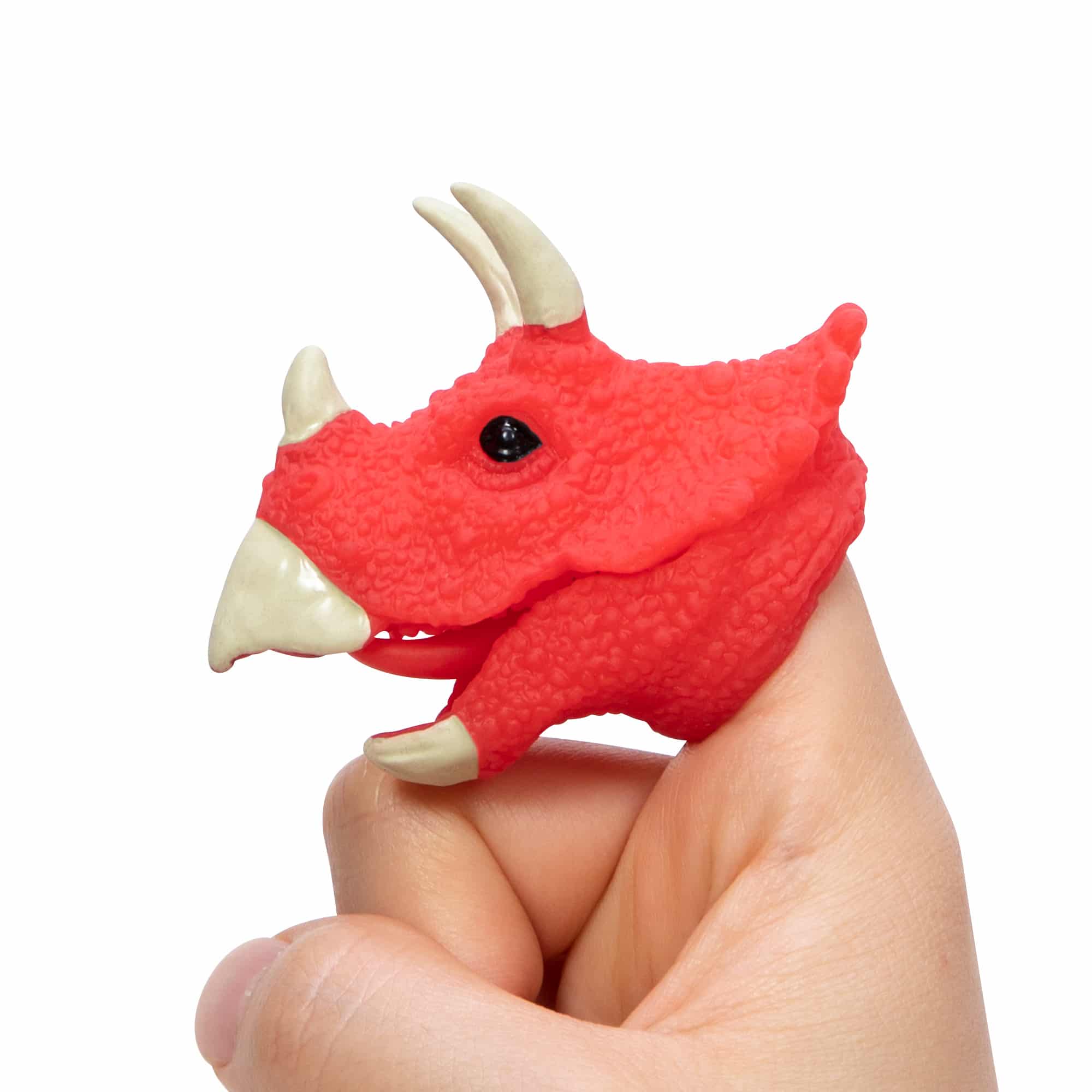 Baby Dino Snappers Red Hand Left