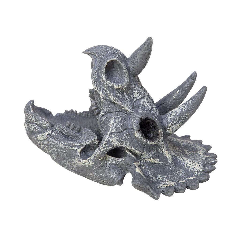 Dino Skull Hand Puppet - Triceratops Left Open