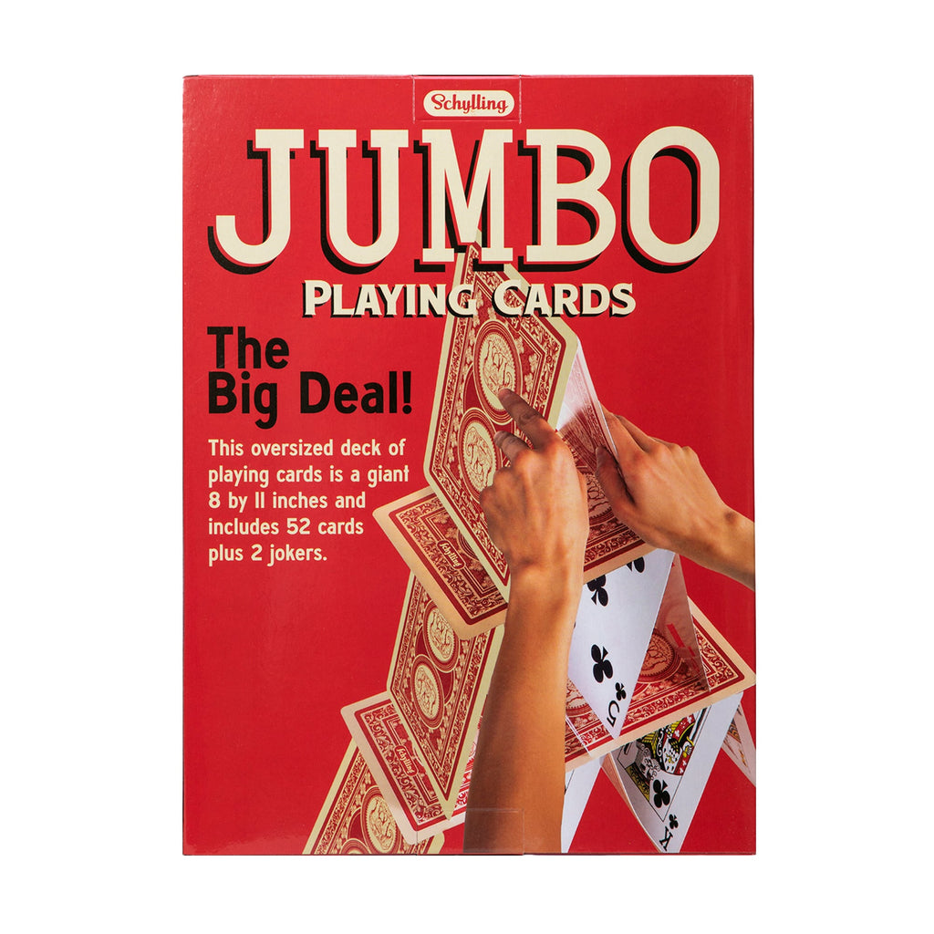 Jumbo Playing Cards Package Front