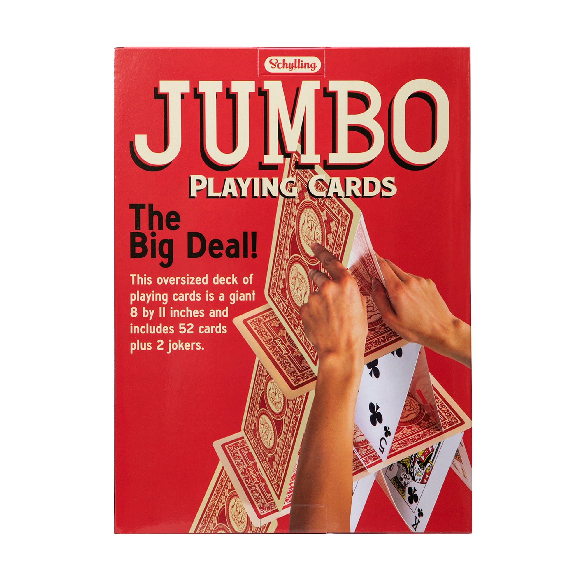 Jumbo Playing Cards Package Front