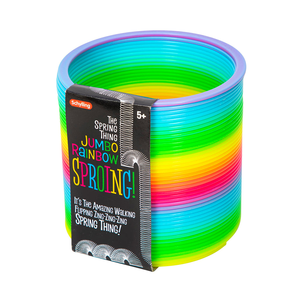 Jumbo Rainbow Sproing in Package Angle Left
