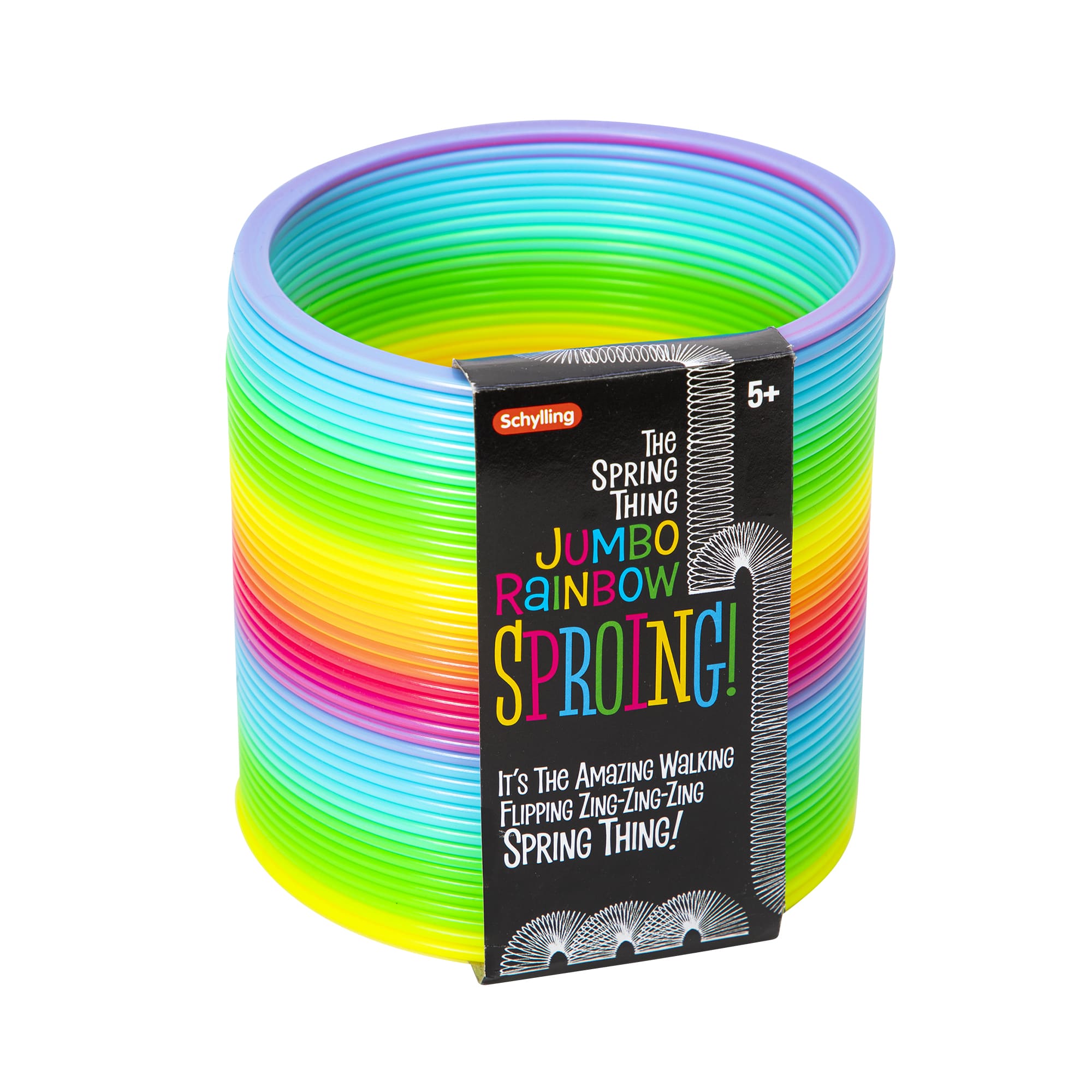 Jumbo Rainbow Sproing in Package Angle Right