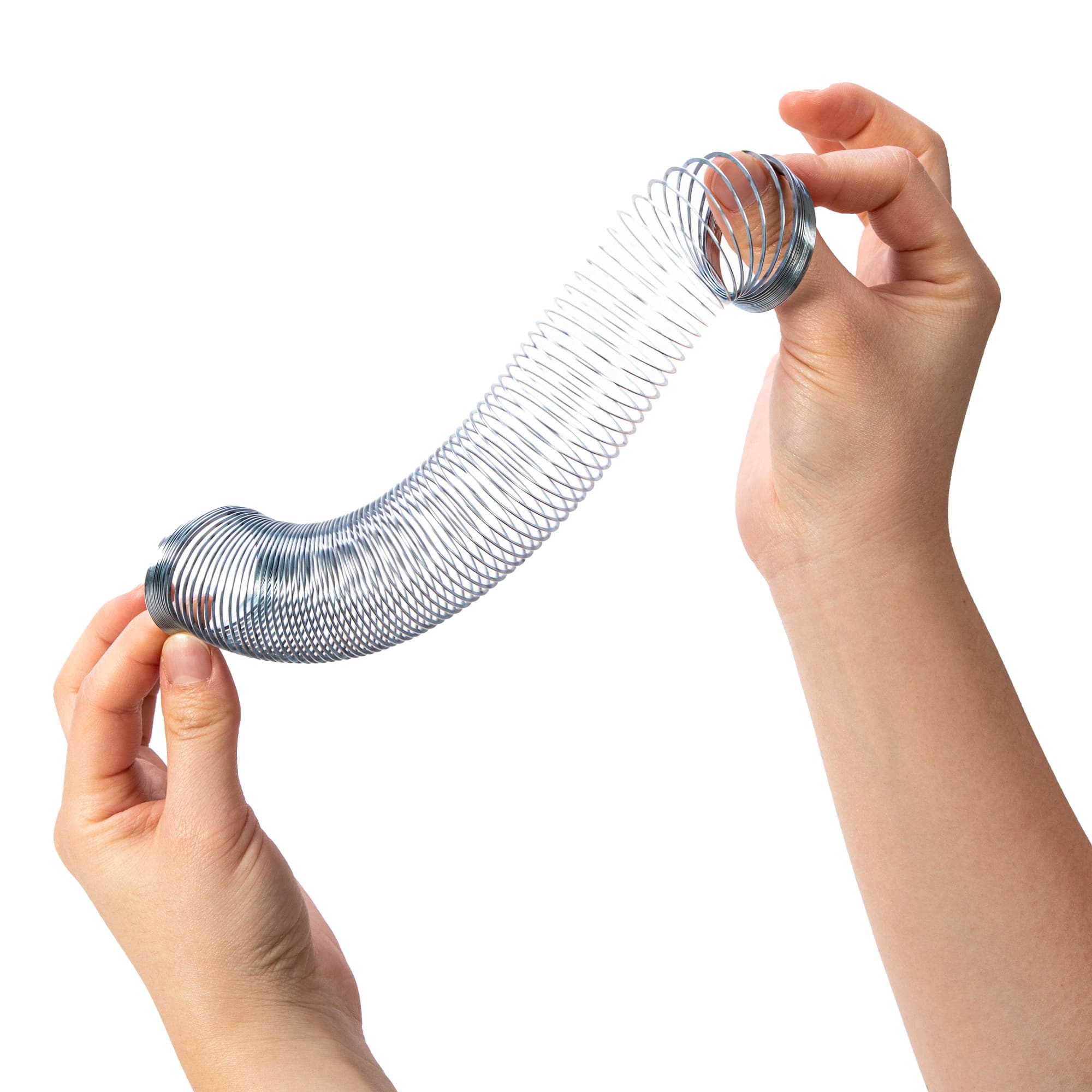 Mini Sproing stretched between two hands