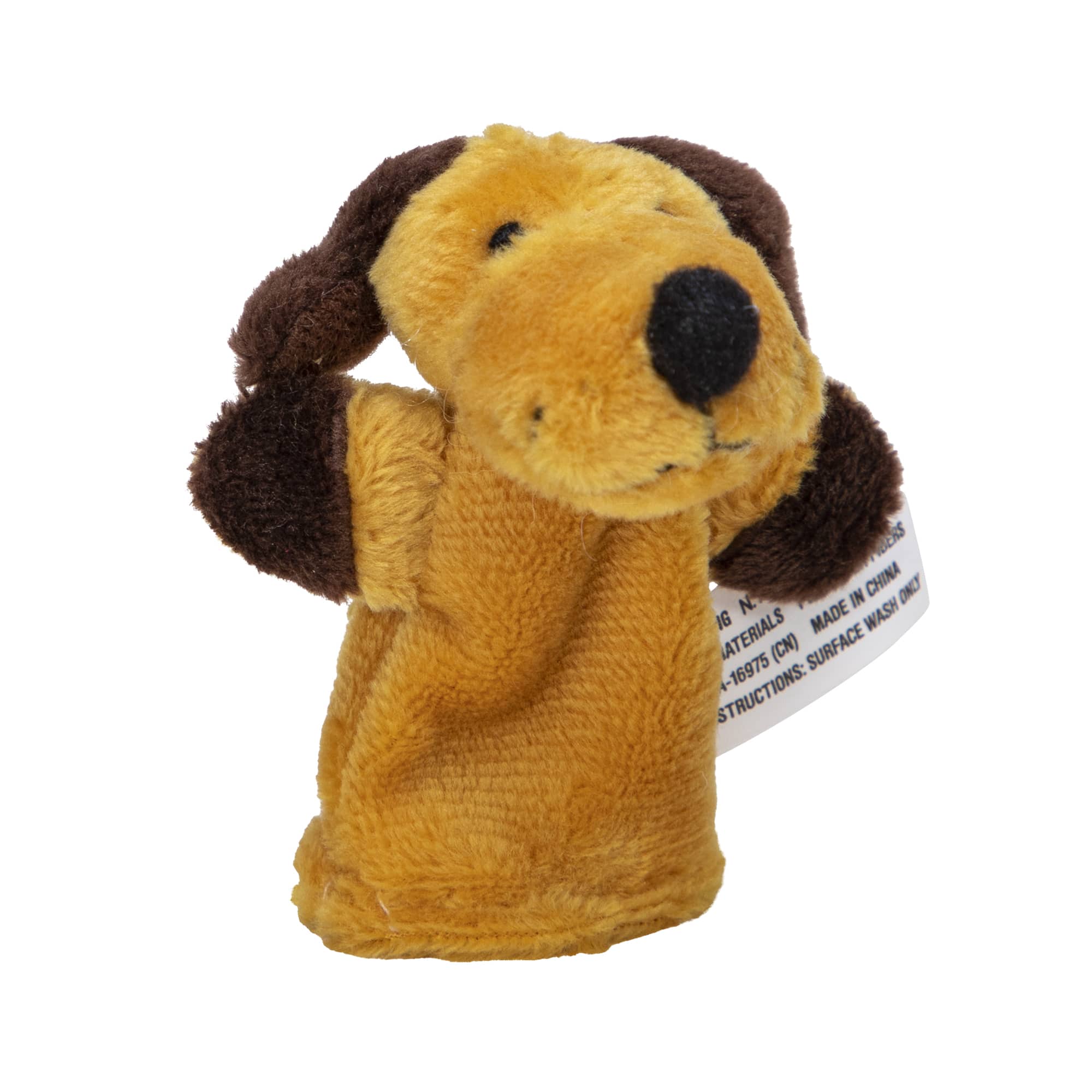 Animal Finger Puppets - Dog Angle Right
