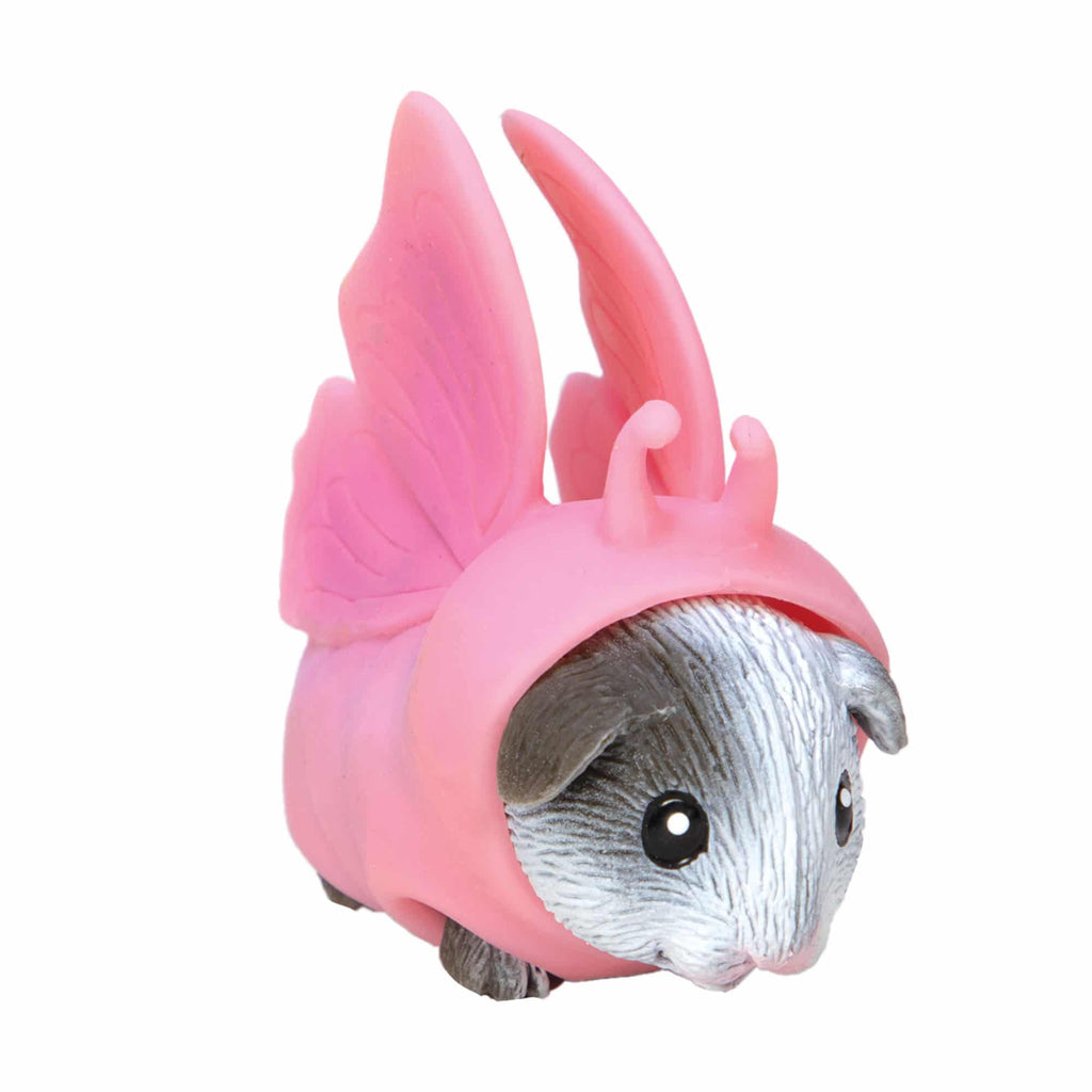 Party Animal squishy Guinea pig toy in butterfly costume