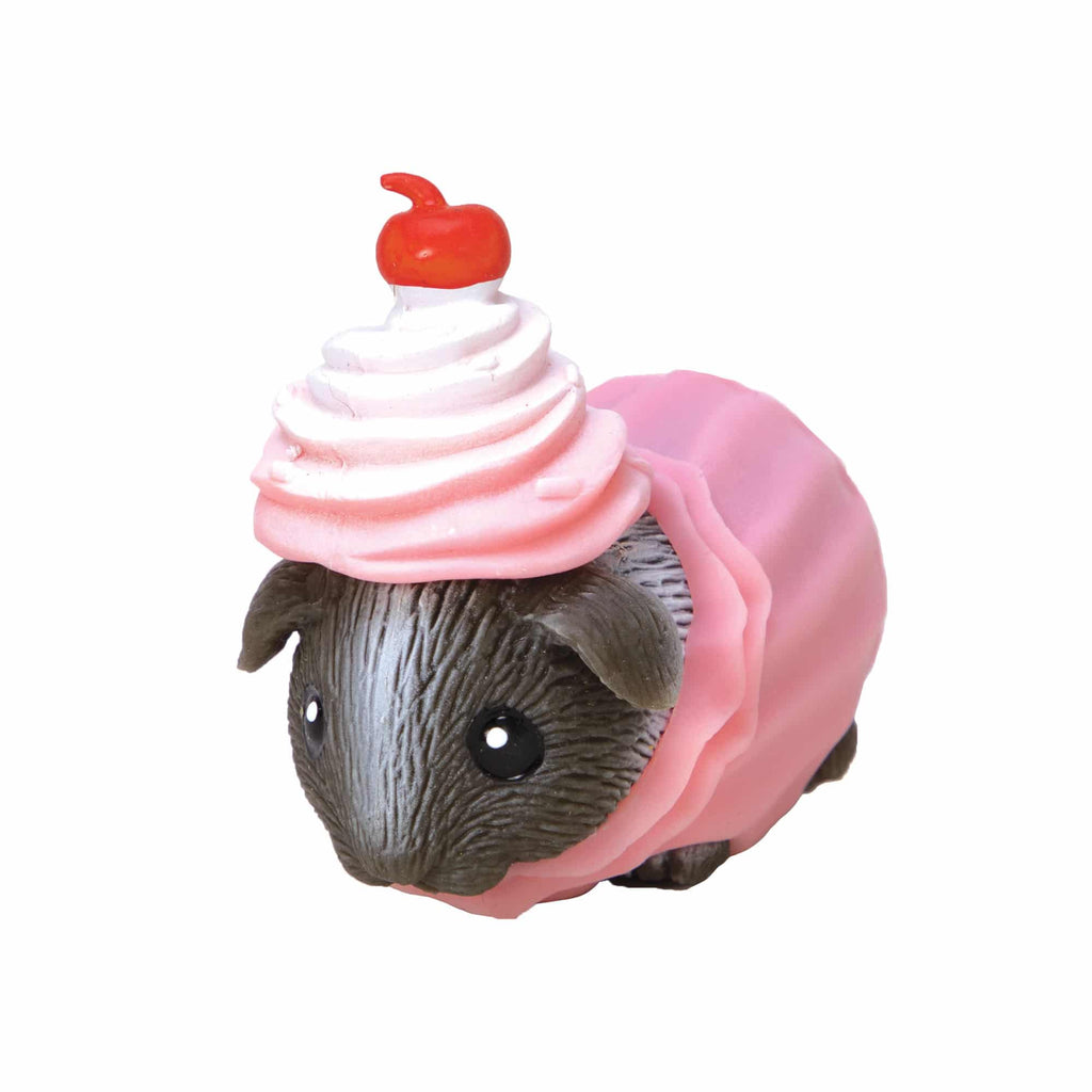 Party Animal squishy Guinea pig toy in cupcake costume