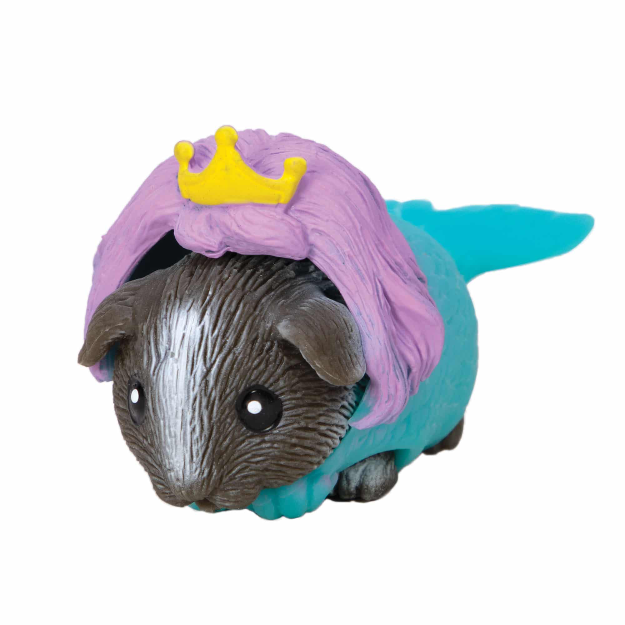 Party Animal squishy Guinea pig toy in mermaid costume