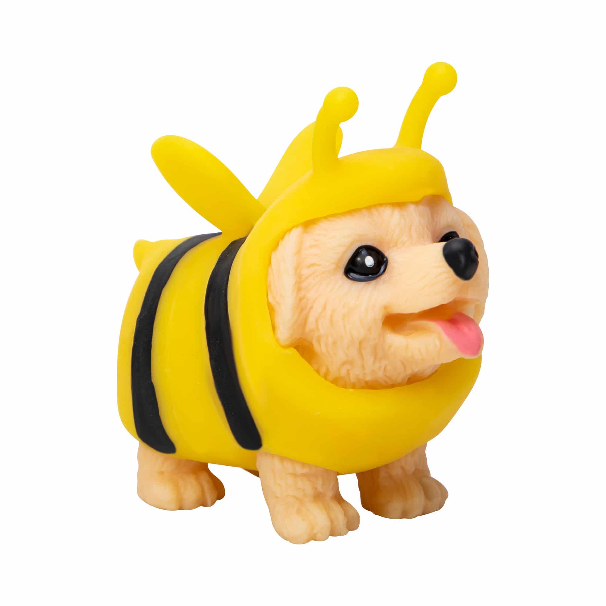 Party Puppies - Golden Retriever in yellow bumble bee costume