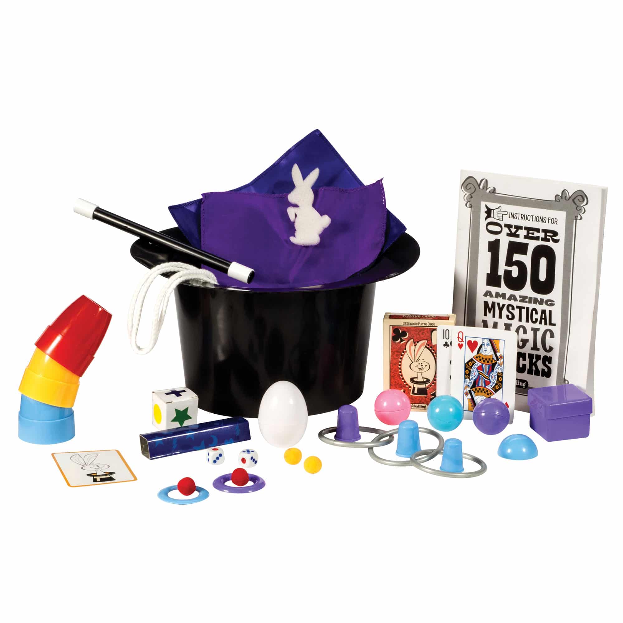 Deluxe Magic Hat Set Contents