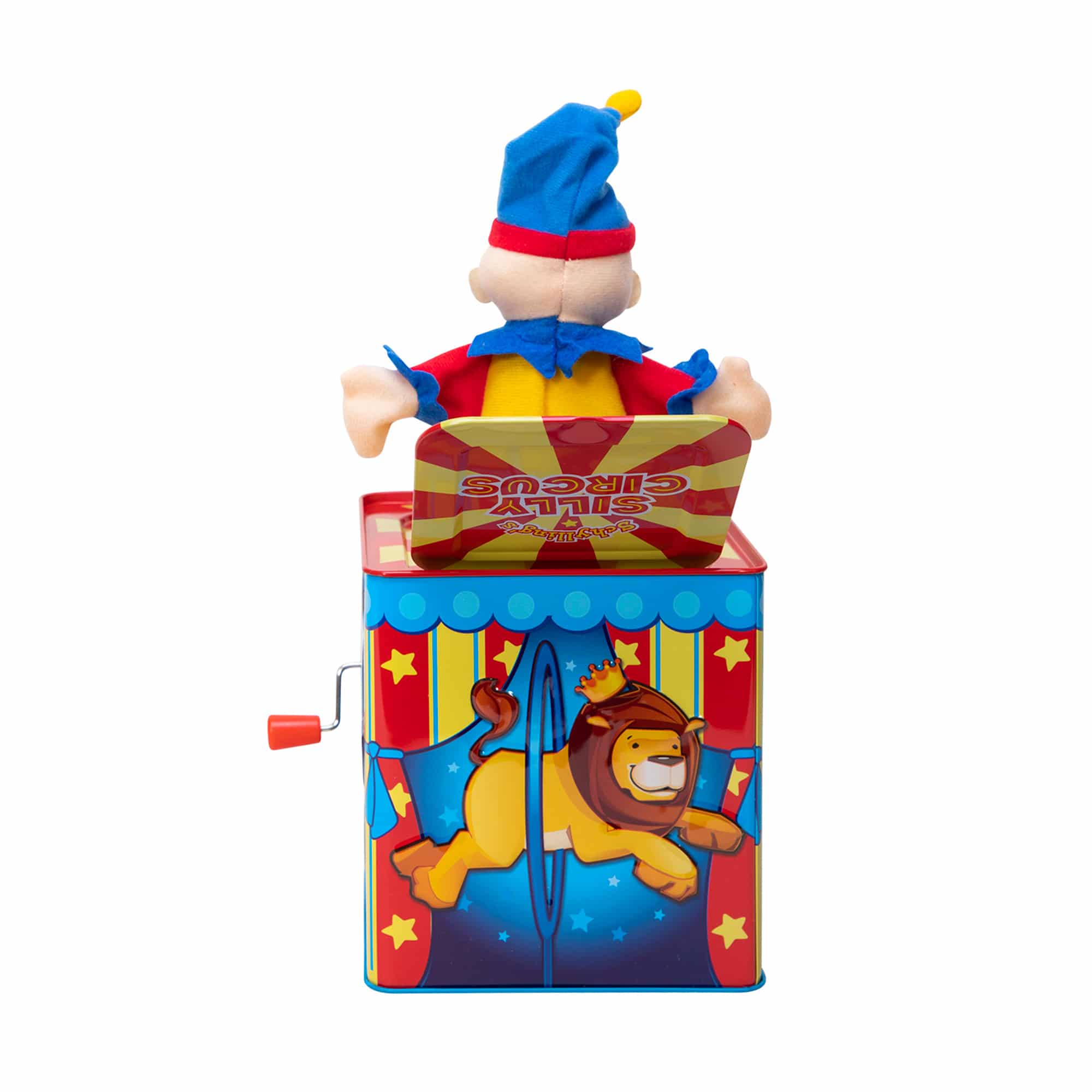 Silly Circus Jack in the Box Back Popped