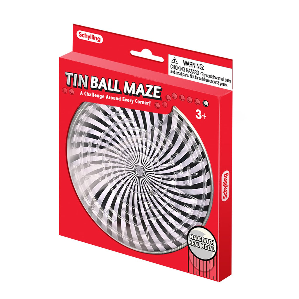 Tin BB Maze Package - Black and White