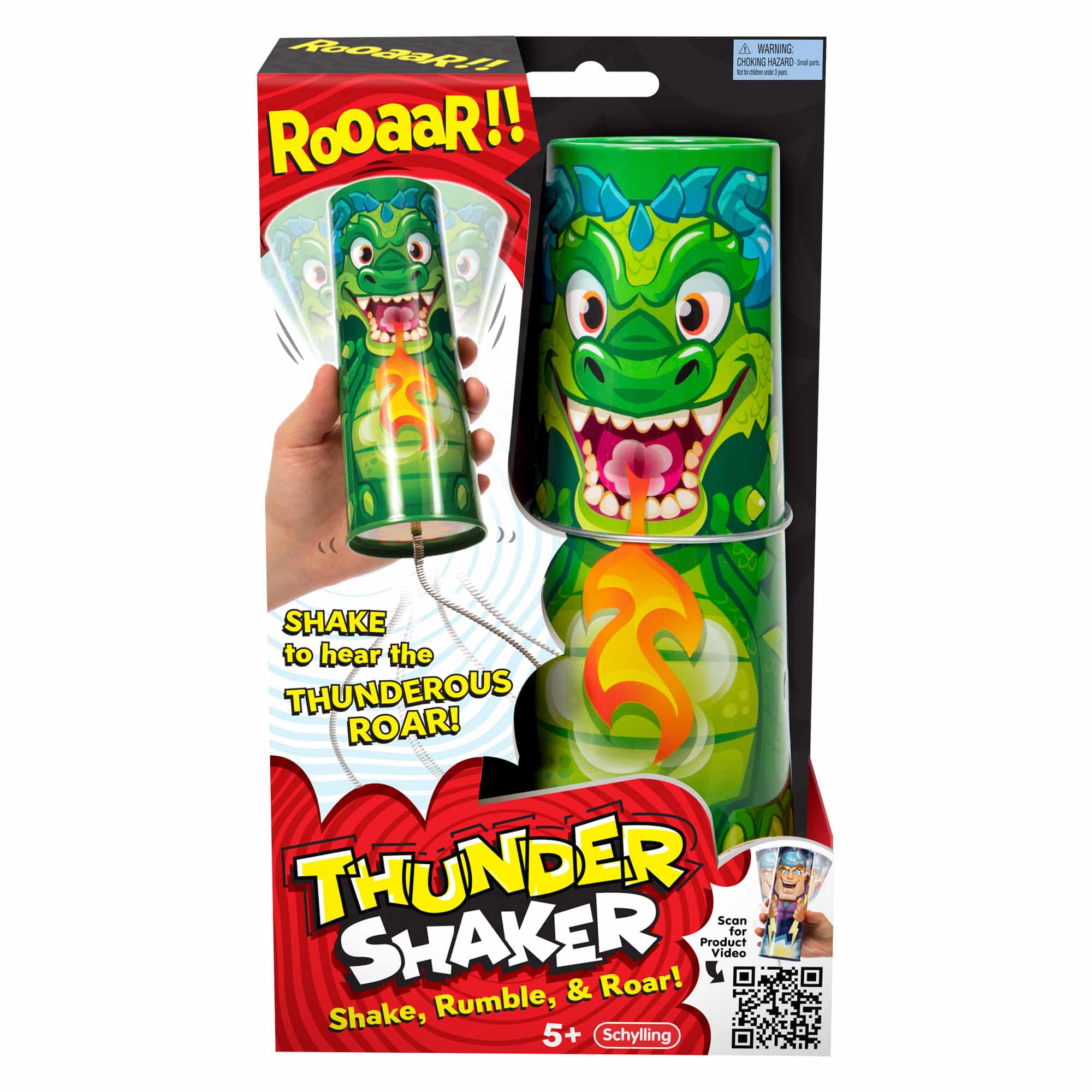 Thunder Shaker Flaming Dragon in Package - Front